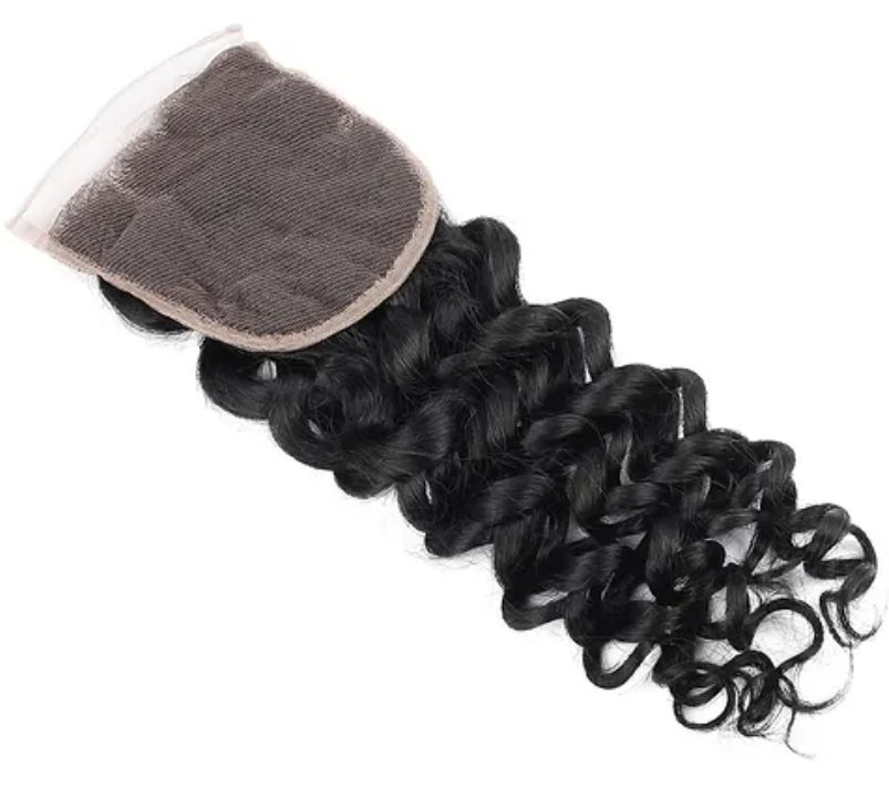 6x6 Italian Curly Virgin Human Hair Closure